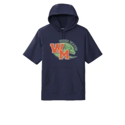 Wilson's Mills High School Adult Short Sleeve Hoodie