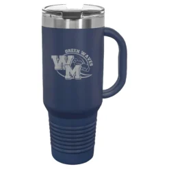 Wilson's Mills High School Laser Drinkware