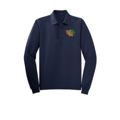 Wilson's Mills High School Embroidery Tall Long Sleeve Polo