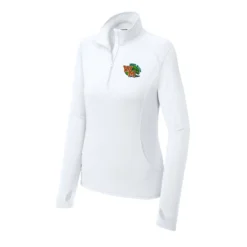 Wilson's Mills High School Embroidery Ladies Quarter Zip