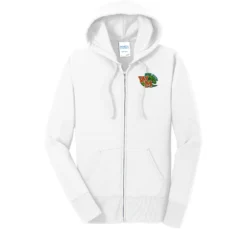 Wilson's Mills High School Embroidery Ladies Full Zip Hoodie