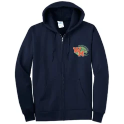 Wilson's Mills High School Tall Full Zip Hoodie
