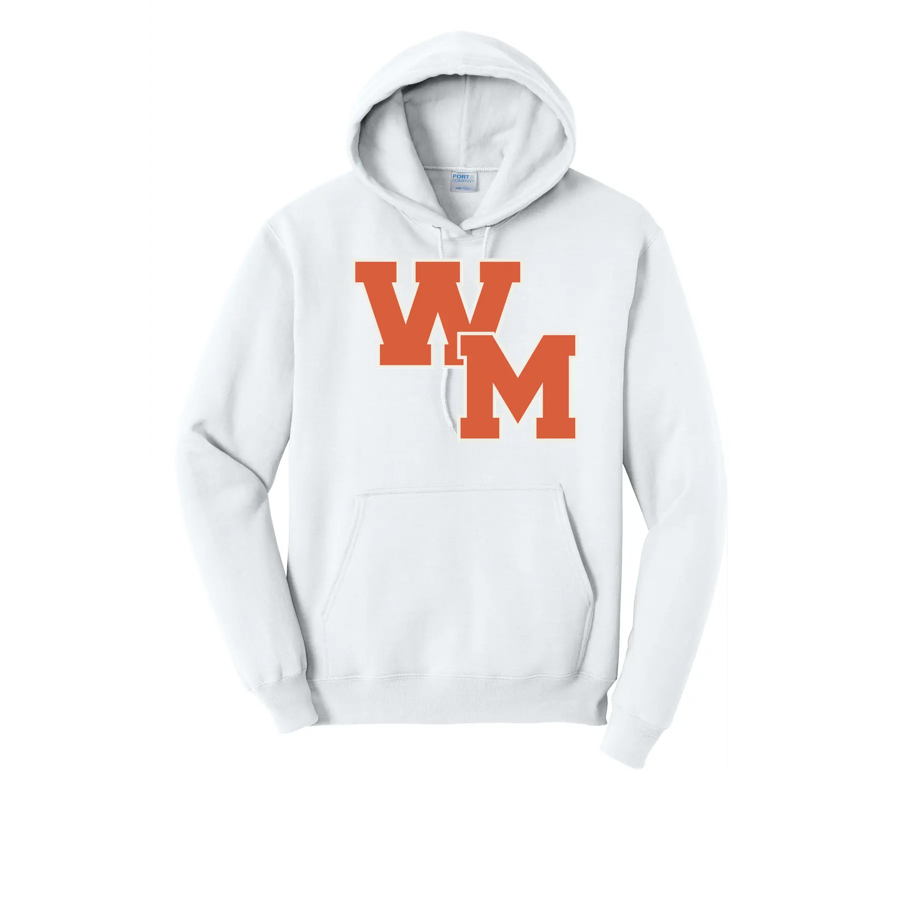 WM Logo Tall Hoodie - Image 1