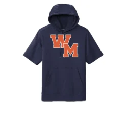 WM Logo Adult Short Sleeve Hoodie