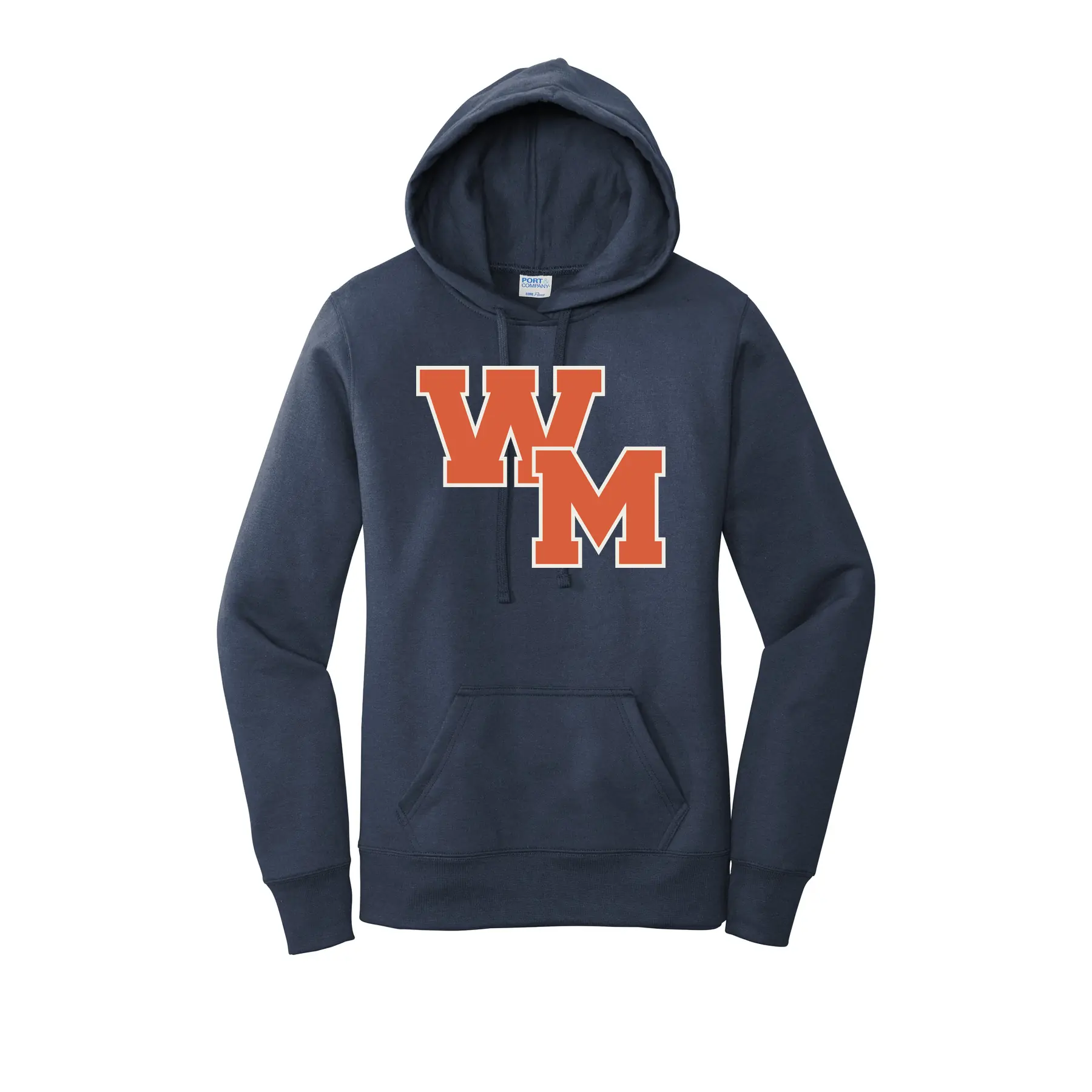 WM Logo Ladies Hoodie - Image 1