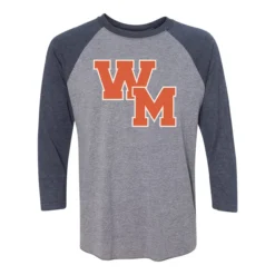 WM Logo Adult Baseball Tee