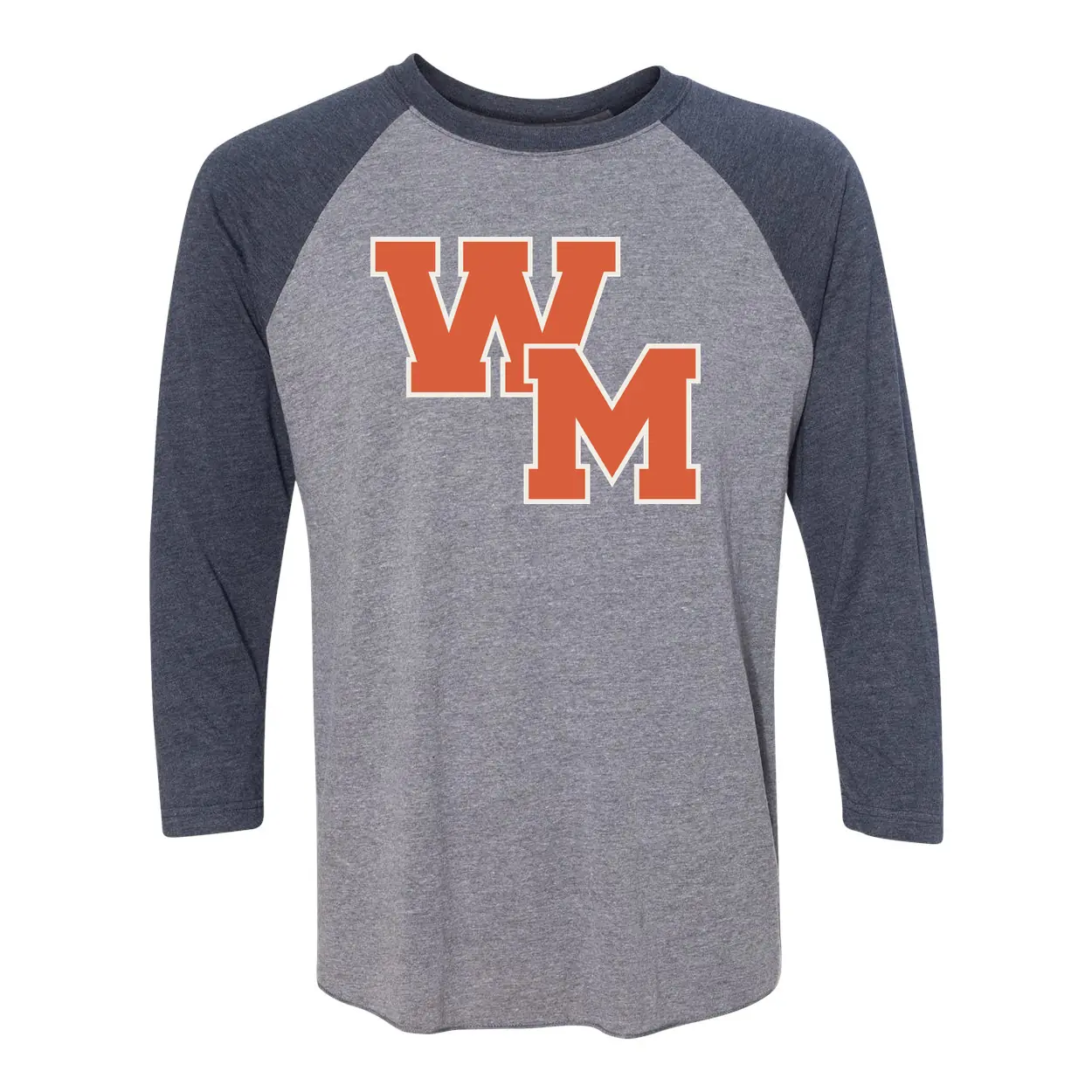 WM Logo Adult Baseball Tee - Image 1