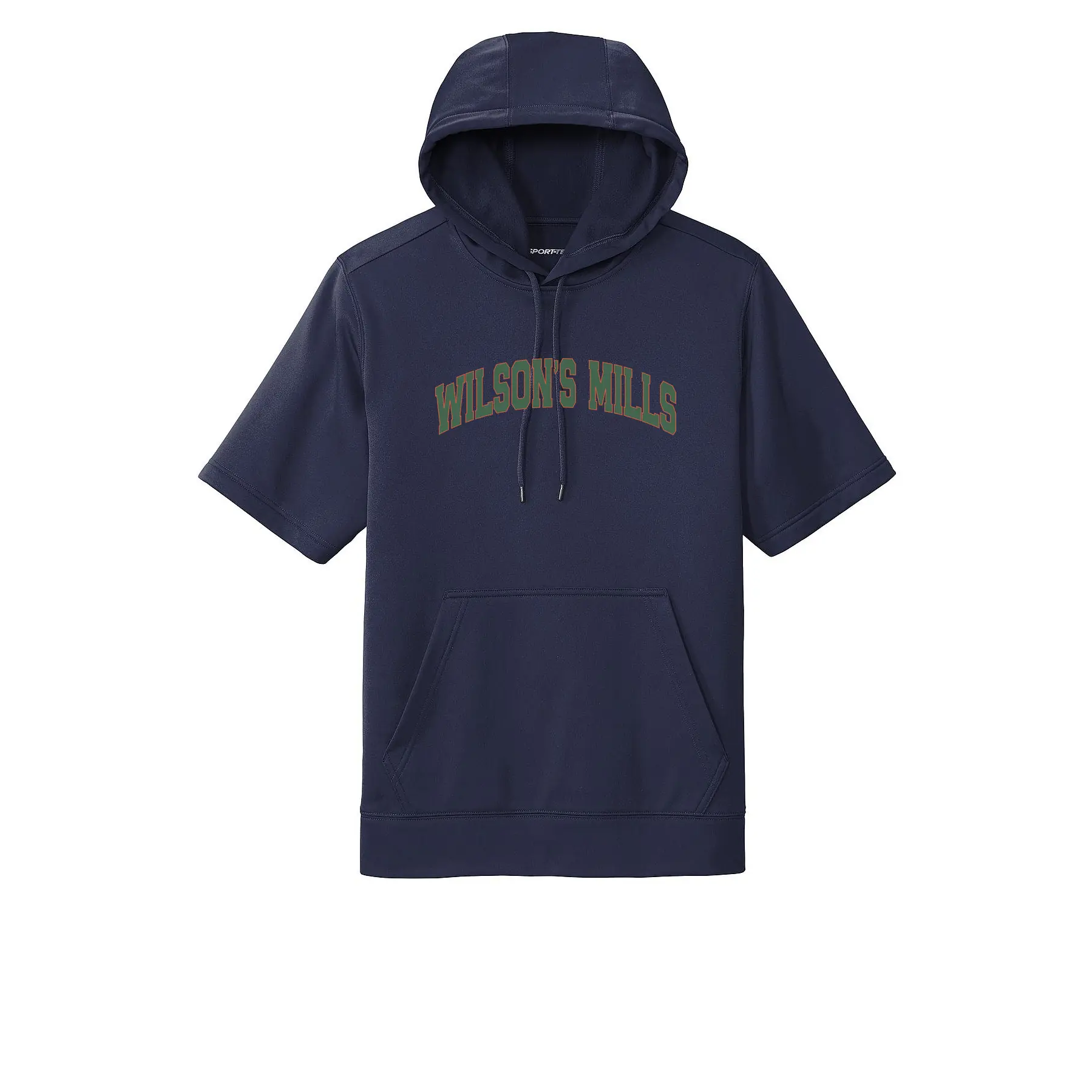 WMHS Arch Logo Adult Short Sleeve Hoodie - Image 1