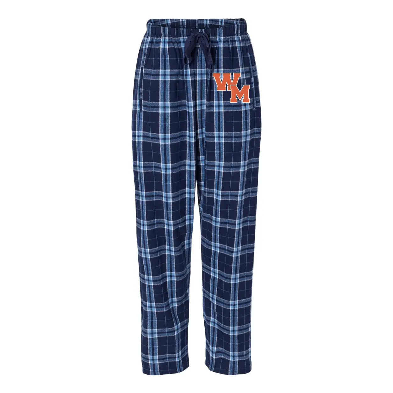 WM Logo Ladies Flannel Pants - Image 1