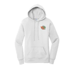 Left chest logo Ladies Hoodie