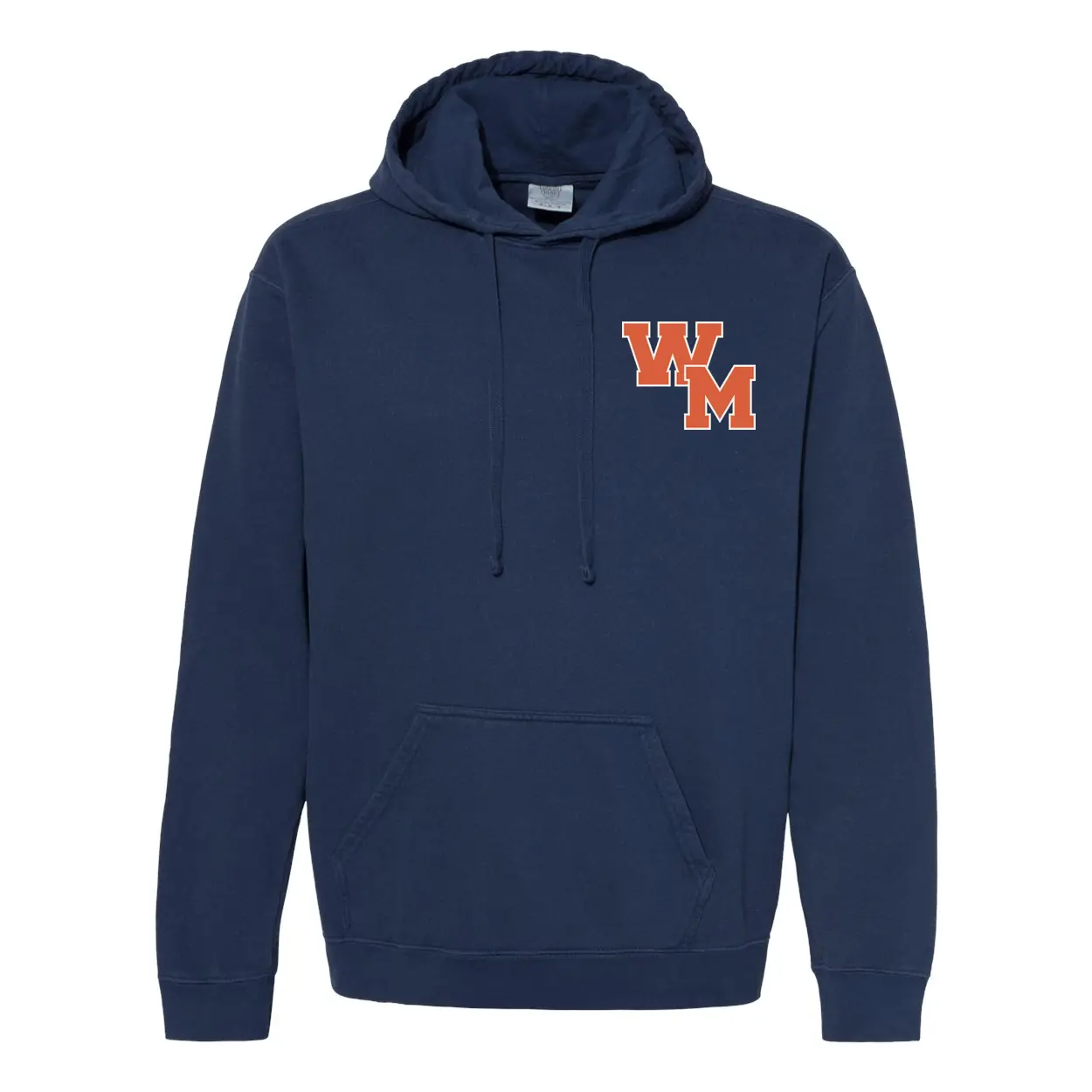 WM Left Chest Logo Adult Hoodie - Image 1