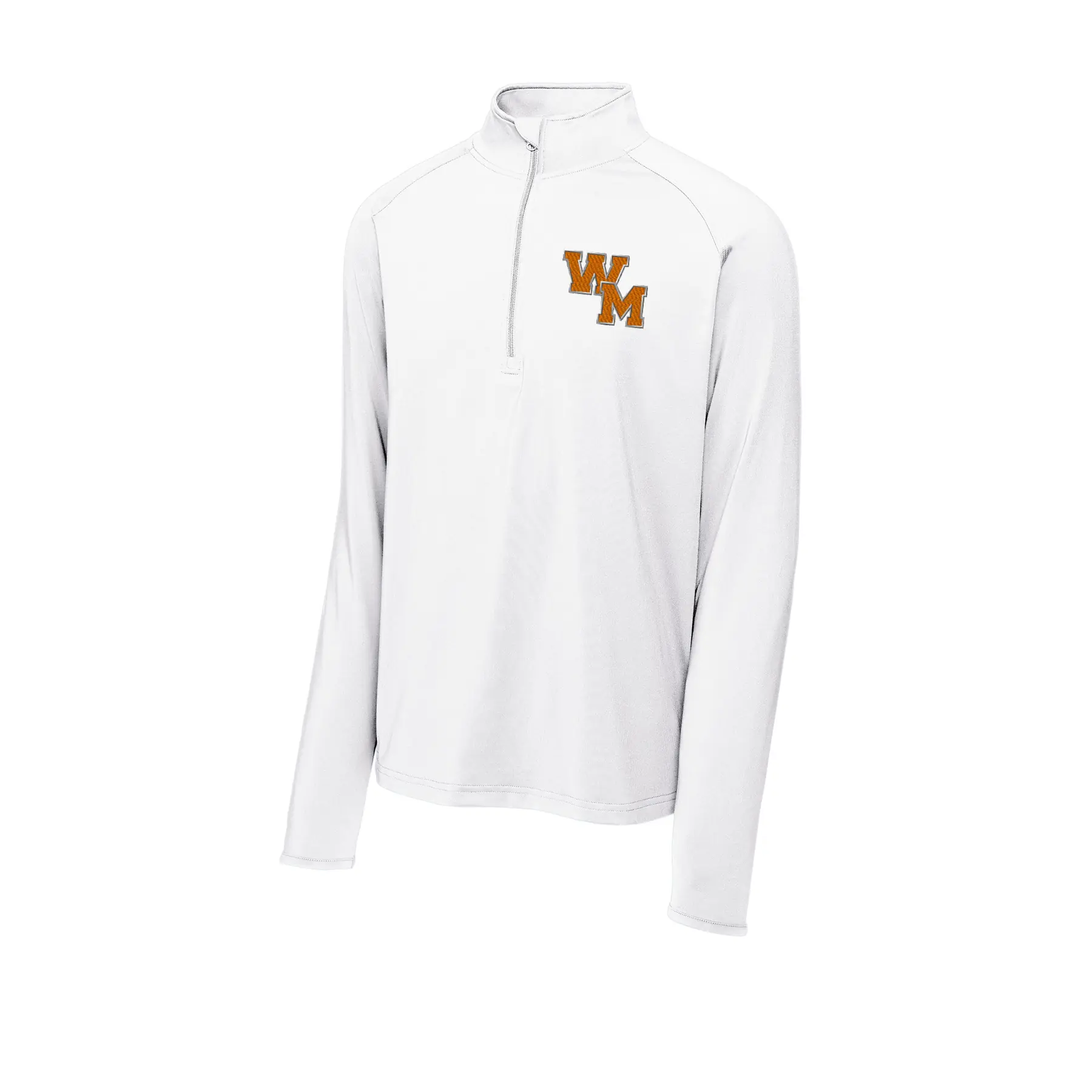 WM Embroidered Logo Adult Quarter Zip - Image 1
