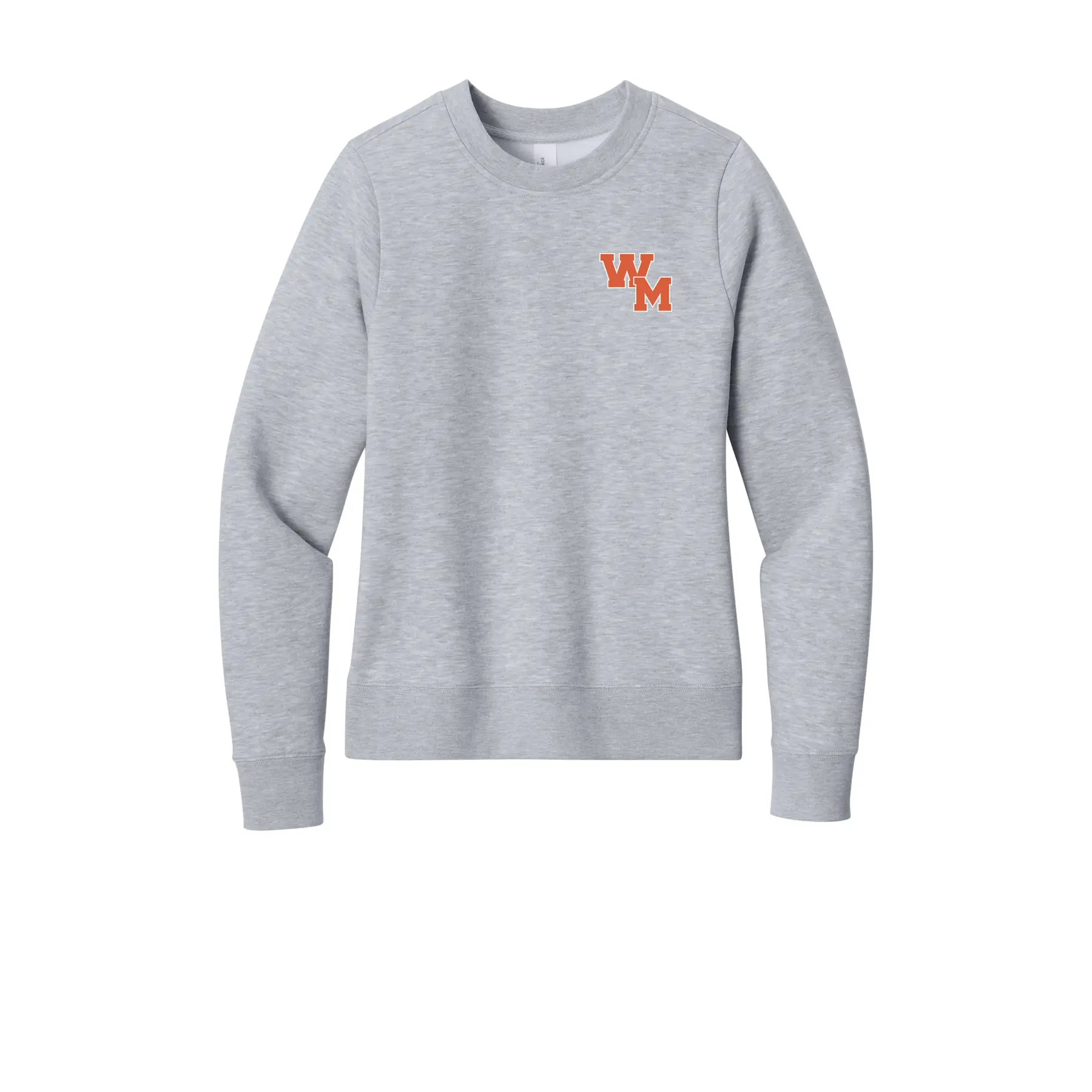 WM Left Chest Logo Ladies Sweatshirt - Image 1